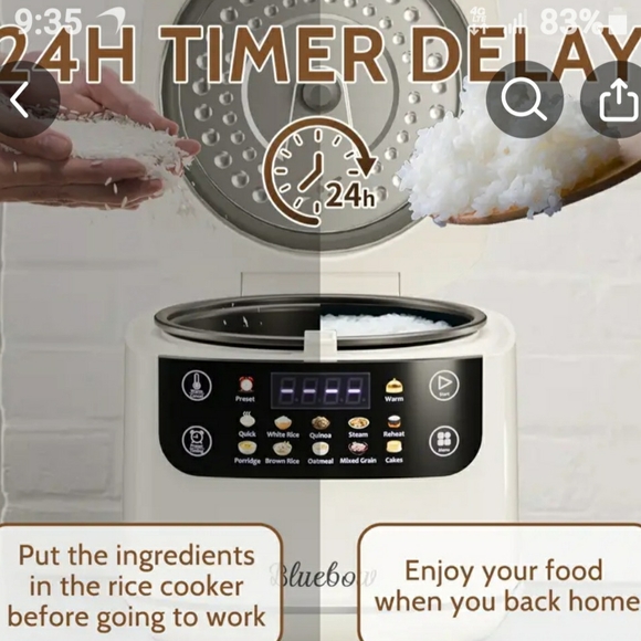 Bluebow Multi Rice Coiker - Picture 9 of 16